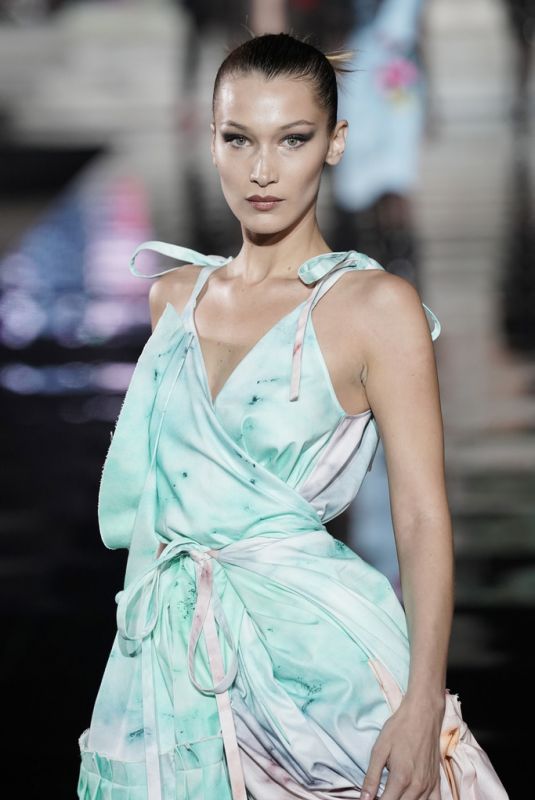BELLA HADID at CR Runway x Luisaviaroma 90th Anniversary Show in Florence 06/13/2019