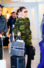 BELLA HADID at JFK Airport in New York 06/16/2019