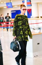BELLA HADID at JFK Airport in New York 06/16/2019