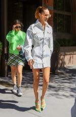 BELLA HADID Leaves Her Apartment in New York 06/03/2019