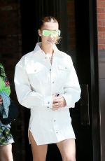 BELLA HADID Leaves Her Apartment in New York 06/03/2019