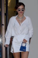 BELLA THORNE Arrives at Build Series in New York 06/14/2019