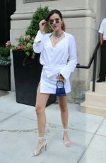 BELLA THORNE Arrives at Build Series in New York 06/14/2019