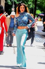 BELLA THORNE Arrives at Good Morning America in New York 06/14/2019