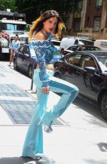 BELLA THORNE Arrives at Good Morning America in New York 06/14/2019
