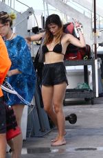 BELLA THORNE in Bikini Top Jetskiing in Miami 06/21/2019