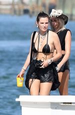 BELLA THORNE in Bikini Top Out in Miami Beach 06/21/2019