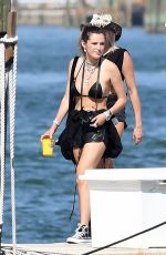 BELLA THORNE in Bikini Top Out in Miami Beach 06/21/2019