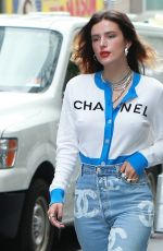 BELLA THORNE in CHanel Head-to-toe Out in New York 06/13/2019