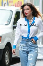 BELLA THORNE in CHanel Head-to-toe Out in New York 06/13/2019