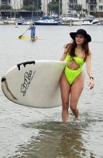 BLANCA BLANCO in Swimsuit at a Beach in Marina Del Rey 06/16/2019