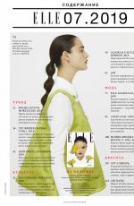 BLANCA PADILLA in Elle Russia Magazine, July 2019
