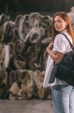 BONNIE WRIGHT for Prada Re-nylon Bags Collection, June 2019