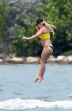 BRITNEY SPEARS in Bikini at a Yacht in Miami 06/08/2019