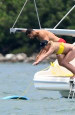 BRITNEY SPEARS in Bikini at a Yacht in Miami 06/08/2019