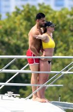 BRITNEY SPEARS in Bikini at a Yacht in Miami 06/08/2019