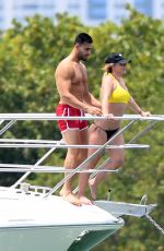 BRITNEY SPEARS in Bikini at a Yacht in Miami 06/08/2019