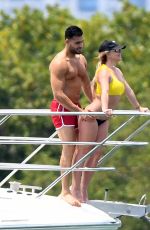 BRITNEY SPEARS in Bikini at a Yacht in Miami 06/08/2019