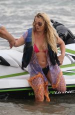 BRITNEY SPEARS Jet Skiing in Miami 06/09/2019