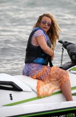 BRITNEY SPEARS Jet Skiing in Miami 06/09/2019