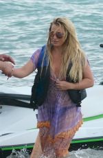 BRITNEY SPEARS Jet Skiing in Miami 06/09/2019