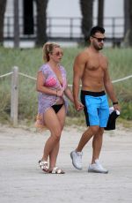 BRITNEY SPEARS Jet Skiing in Miami 06/09/2019