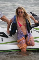 BRITNEY SPEARS Jet Skiing in Miami 06/09/2019