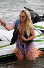 BRITNEY SPEARS Jet Skiing in Miami 06/09/2019