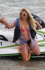 BRITNEY SPEARS Jet Skiing in Miami 06/09/2019