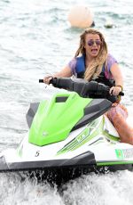 BRITNEY SPEARS Jet Skiing in Miami 06/09/2019