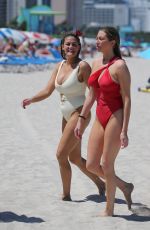 BRITTANY CATWRIGHT in Swimsuit at a Beach in Miami 06/06/2019