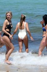 BRITTANY CATWRIGHT in Swimsuit at a Beach in Miami 06/06/2019