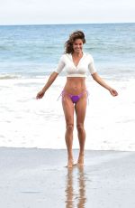 BROOKE BURKJE in Bikini Bottom on the Beach in Malibu 06/20/2019