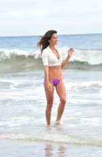 BROOKE BURKJE in Bikini Bottom on the Beach in Malibu 06/20/2019