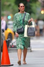 BROOKE SHIELDS Out Shopping in New York 06/07/2019
