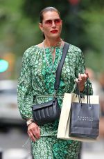 BROOKE SHIELDS Out Shopping in New York 06/07/2019
