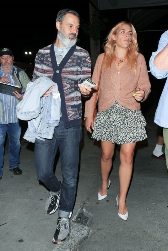 BUSY PHILIPPS and Marc Silverstein Night Out in Los Angeles 06/08/201+