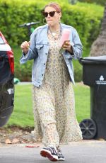 BUSY PHILIPPS Leaves Her House in Los Angeles 05/31/2019