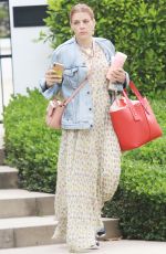 BUSY PHILIPPS Leaves Her House in Los Angeles 05/31/2019