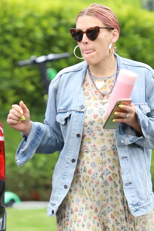 BUSY PHILIPPS Leaves Her House in Los Angeles 05/31/2019
