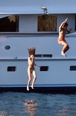 CAIRO DWEK in Bikini at a Boat in Portofino 06/01/2019