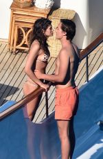 CAIRO DWEK in Bikini at a Boat in Portofino 06/01/2019