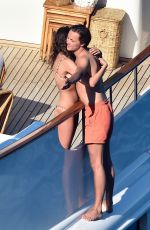CAIRO DWEK in Bikini at a Boat in Portofino 06/01/2019