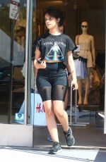 CAMILA CABELLO Shopping at H&M in West Hollywood 06/28/2019