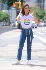 CAMILA COELHO at a Photoshoot for Michael Kors in New York 06/11/2019
