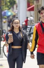 CAMILA MENDES and Charles Melton Out in Los Angeles 06/05/2019