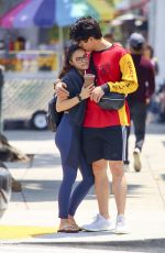 CAMILA MENDES and Charles Melton Out in Los Angeles 06/05/2019