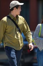 CAMILA MENDES and Charles Melton Out in New York 06/26/2019