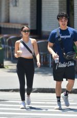 CAMILA MENDES and Charles Melton Out in New York 06/27/2019