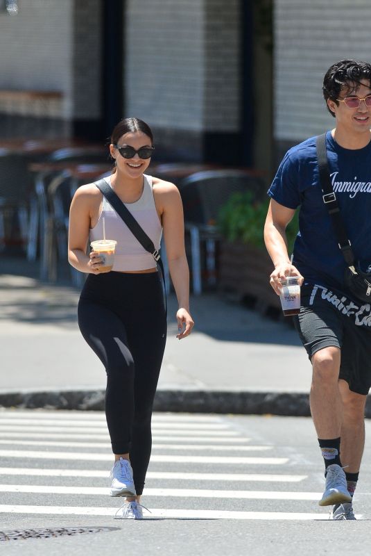 CAMILA MENDES and Charles Melton Out in New York 06/27/2019